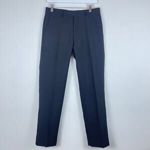 Monaco Women Retro Paris black ankle straight leg trouser size SMALL